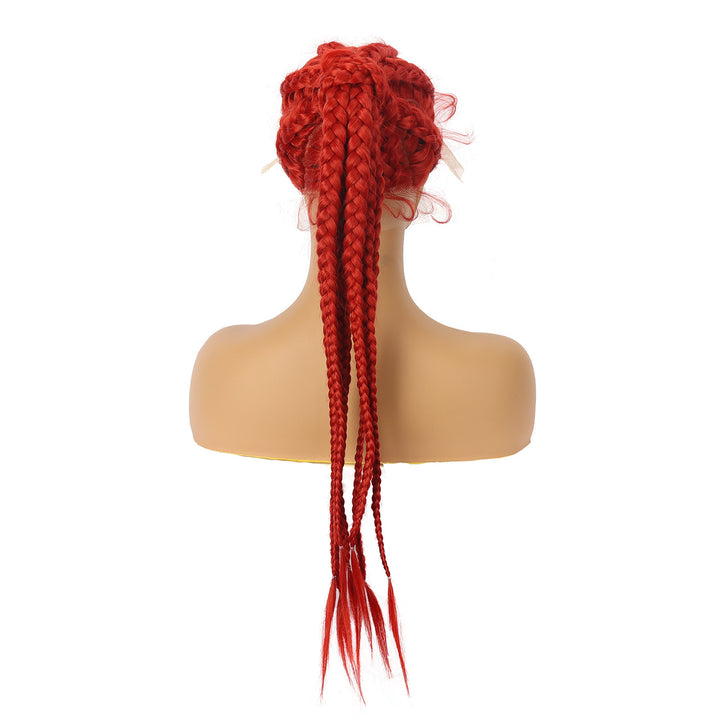 Eight Braids Hand-woven Former Lace Head Cap