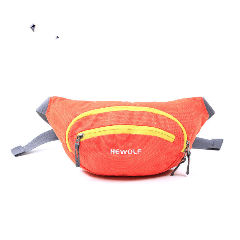 Male Wolf Outdoor Diagonal Running Waist Bag For Men And Women