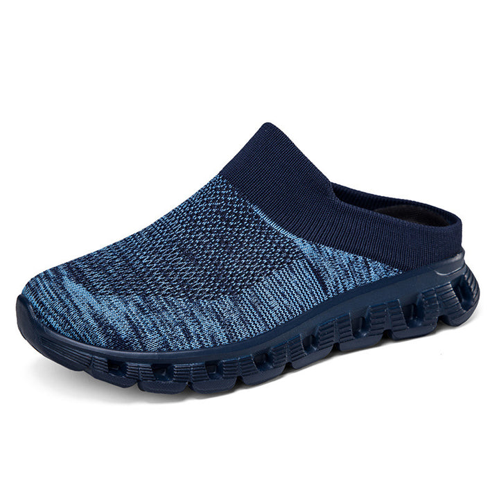 Flyknit Slip-on Loafers Sock Mesh Breathable Trendy Sports Casual Shoes