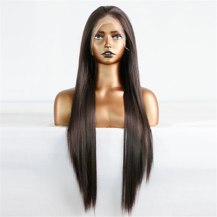 Internet Hot Wig 13 X4 High-temperature Fiber Front Lace