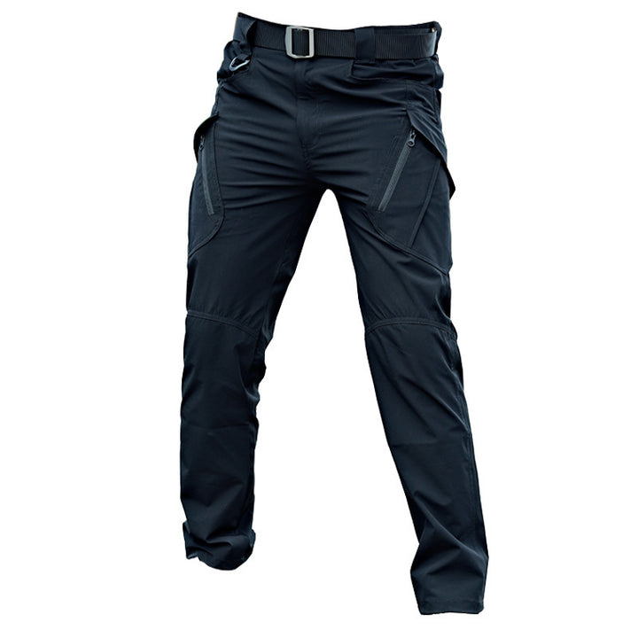 Thin Stretch Comfortable Trousers Outdoor Tactics More Than Breathable Quick-drying Pants Pockets