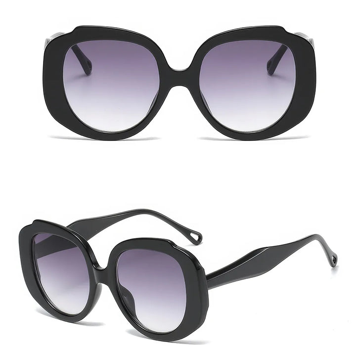 Oversize Oval Sunglasses for Women