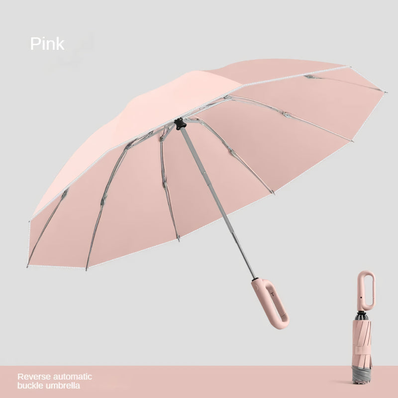 Windproof Reverse Folding Umbrella