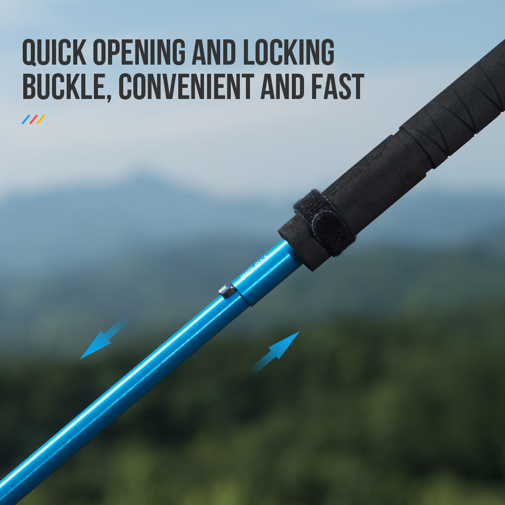 Lightweight Collapsible Quick Lock Trekking Pole