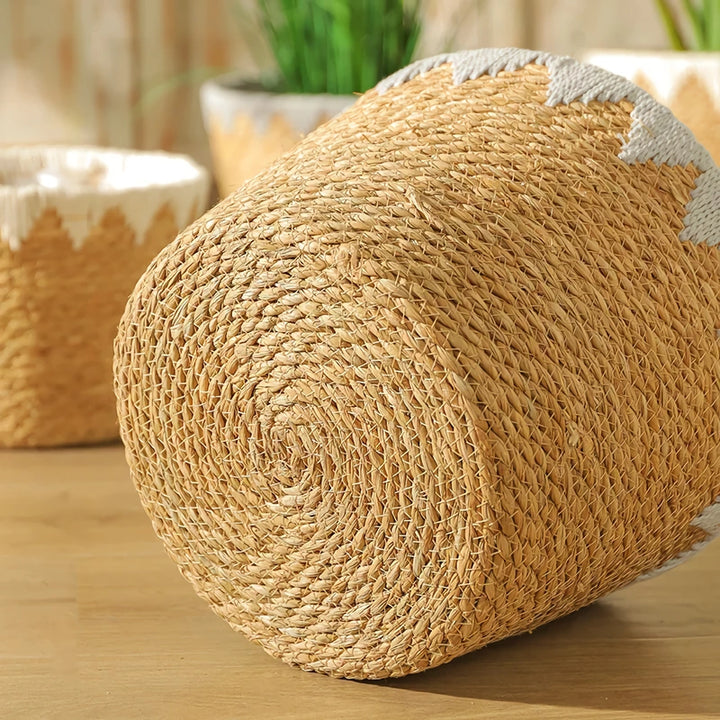 Handmade Woven Planter Basket