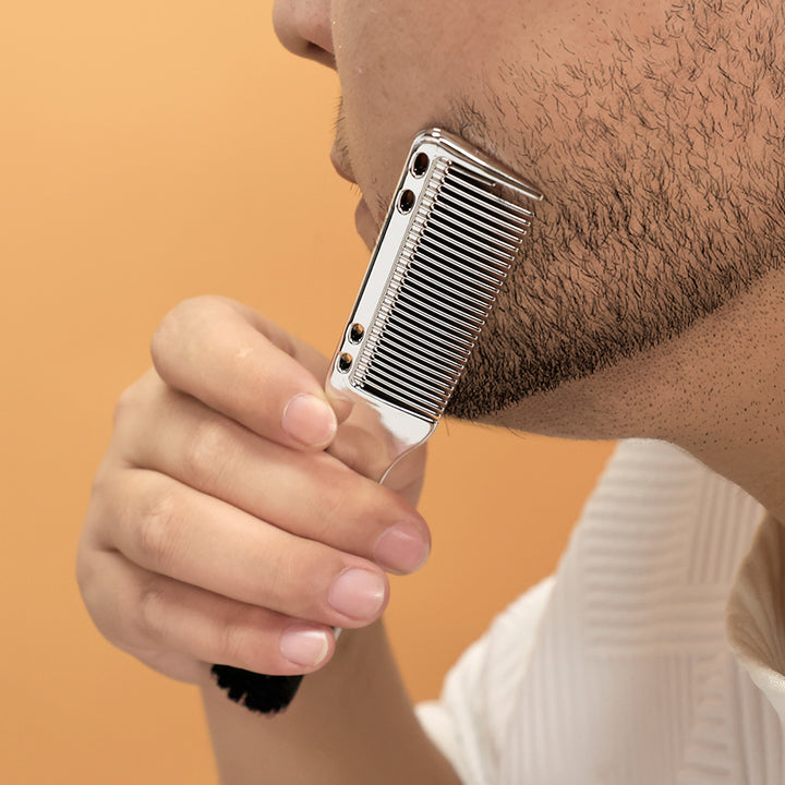 2-in-1 Men's Beard and Hair Styling Brush