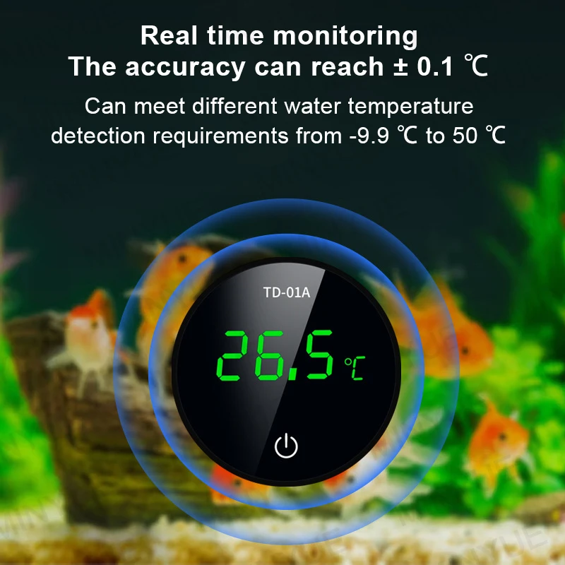 High-Precision Digital Fish Tank Thermometer