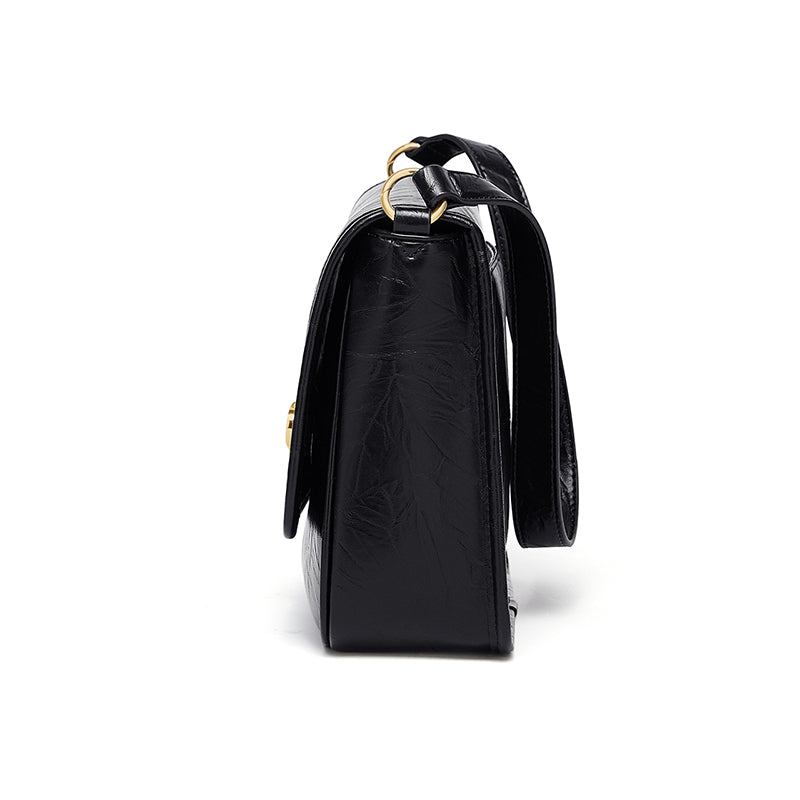 Elegant Pleated Crossbody Shoulder Bag for Women