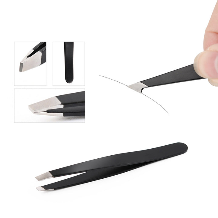 4Pcs/Set Professional Eyebrow Tweezers