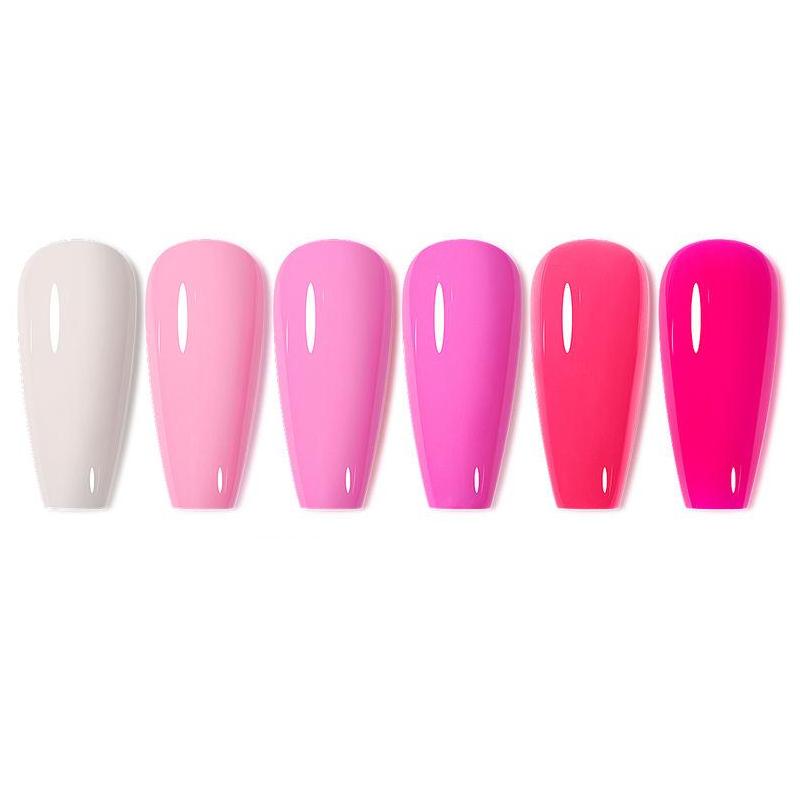 6-Color Gel Nail Polish Set