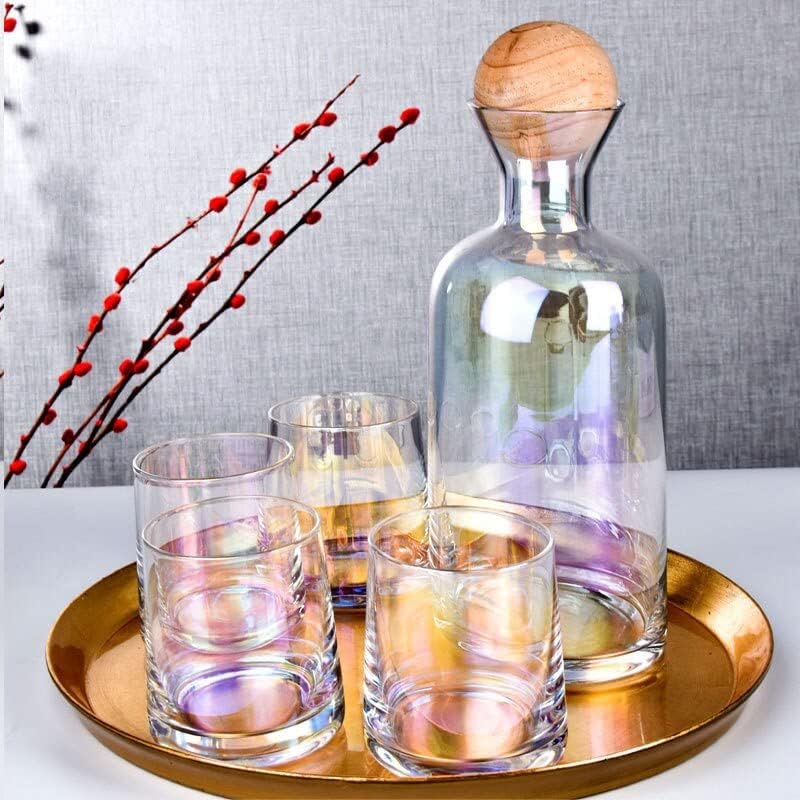 Creative Multi-Color Heat-Resistant Glass Cup Set