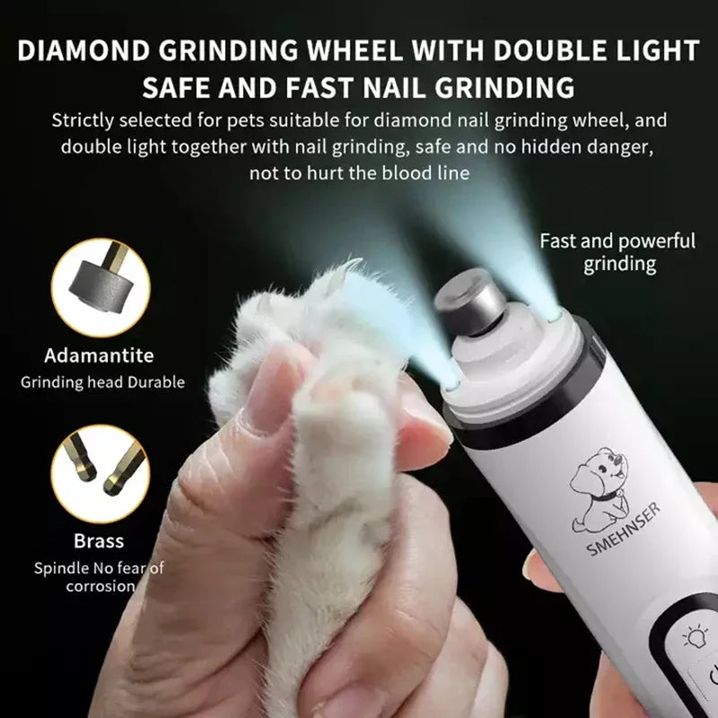 USB Rechargeable Pet Nail Grinder