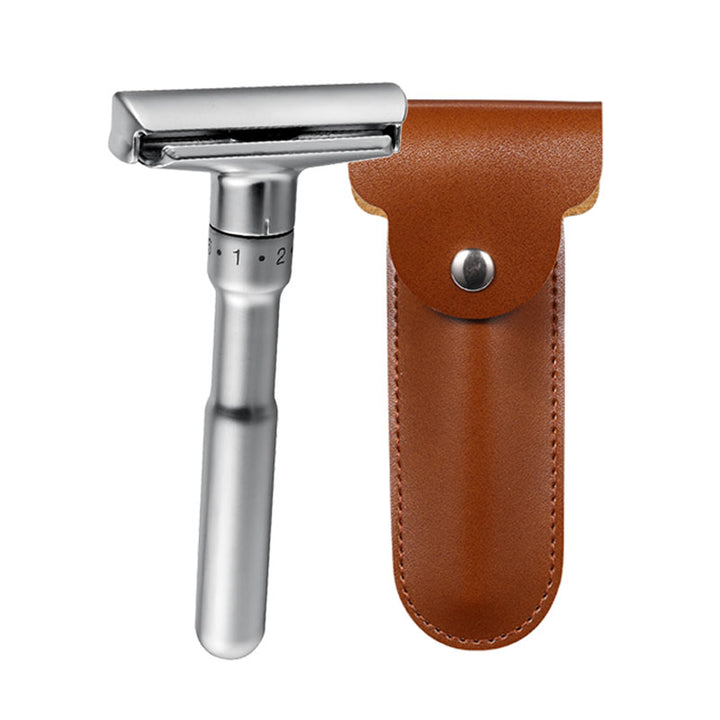 Adjustable Zinc Alloy Safety Razor for Men