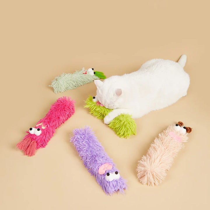 Interactive Catnip Pillow Toy