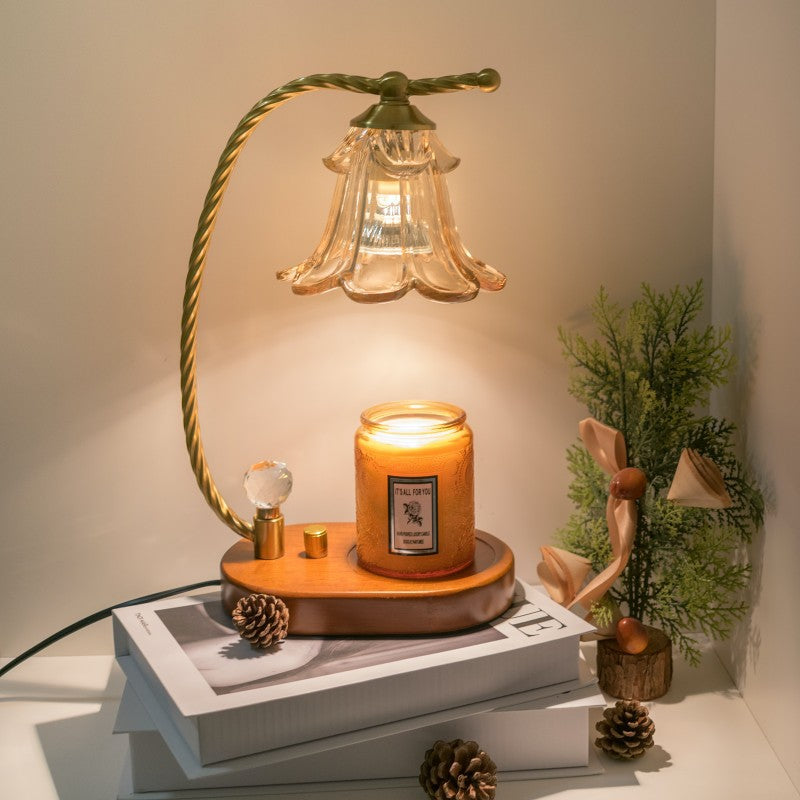 Retro Wax Melting Candle Warmer LED Table Lamp