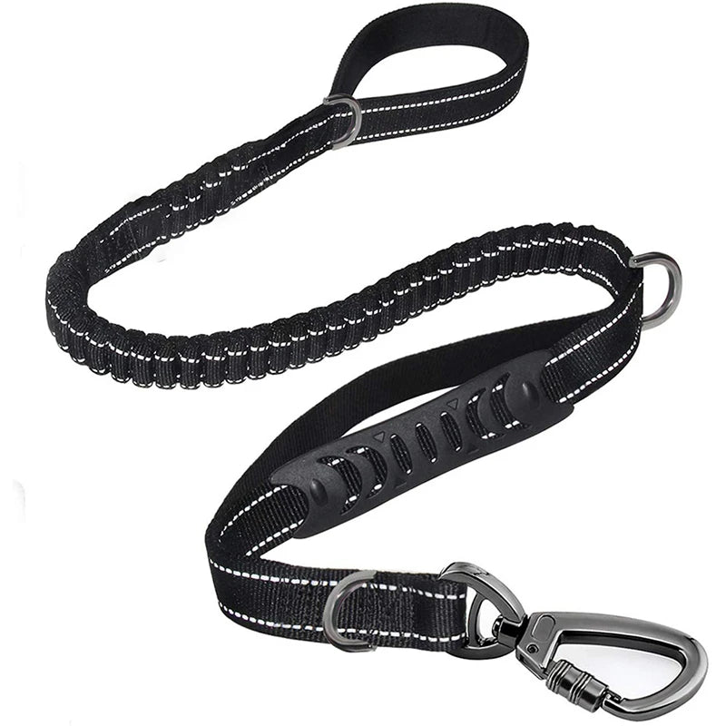 Durable Reflective Bungee Dog Leash