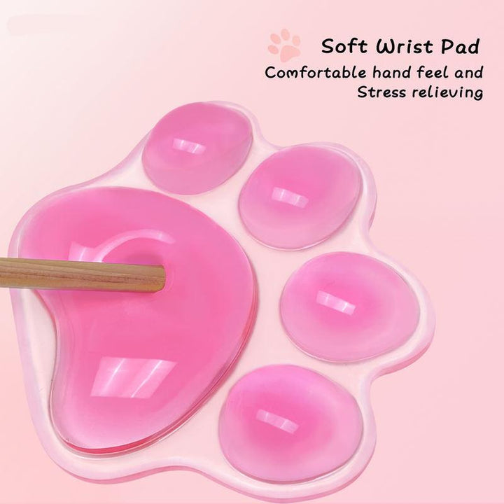 Ergonomic Cat Paw Mouse Wrist Rest Support