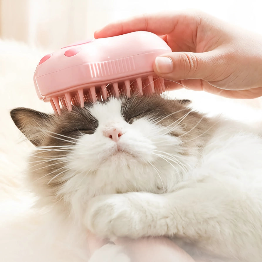 3-in-1 Electric Spray Brush for Dogs and Cats