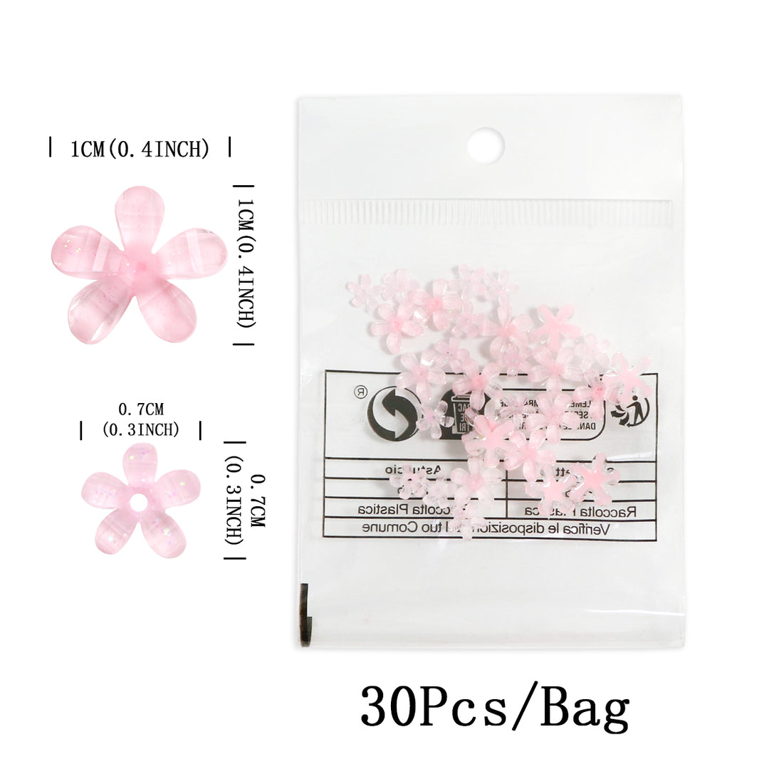 Flower 3D Nail Art Charms