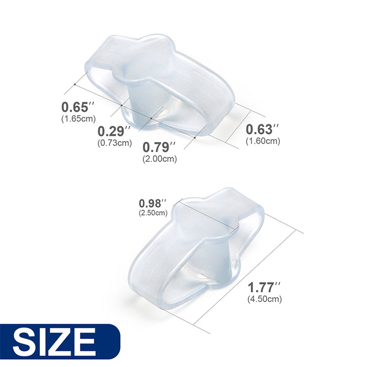 Soft Elastic Silicone Toe Separator