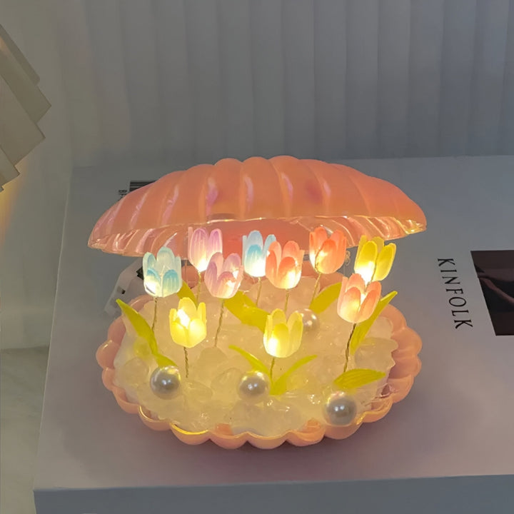 Shell Tulip Night Lamp