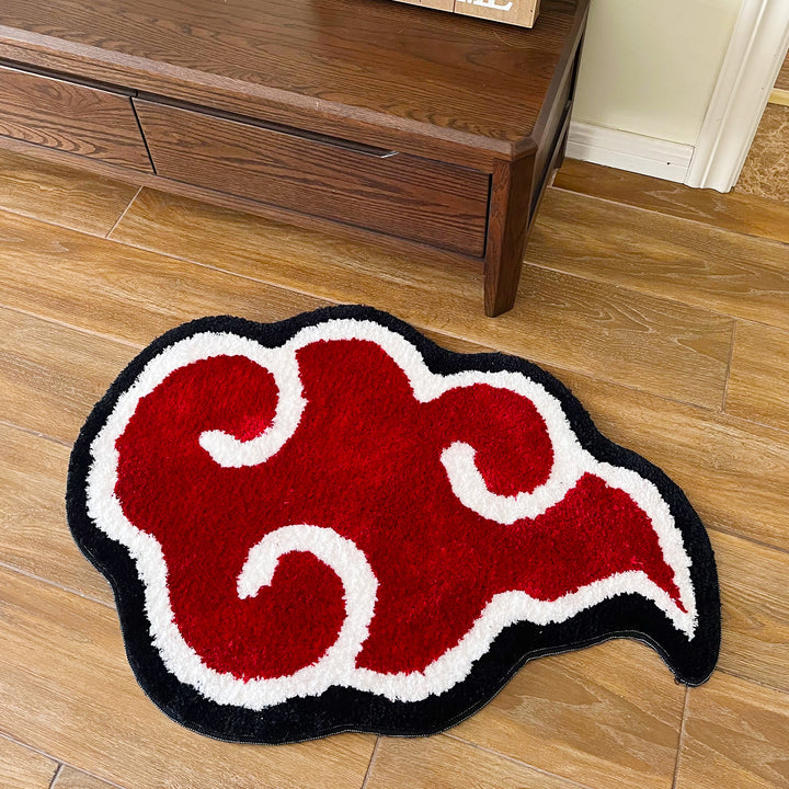 Red Cloud Anime Tufted Doormat