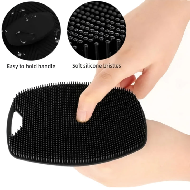 Premium Silicone Exfoliating Body Scrubber and Massager