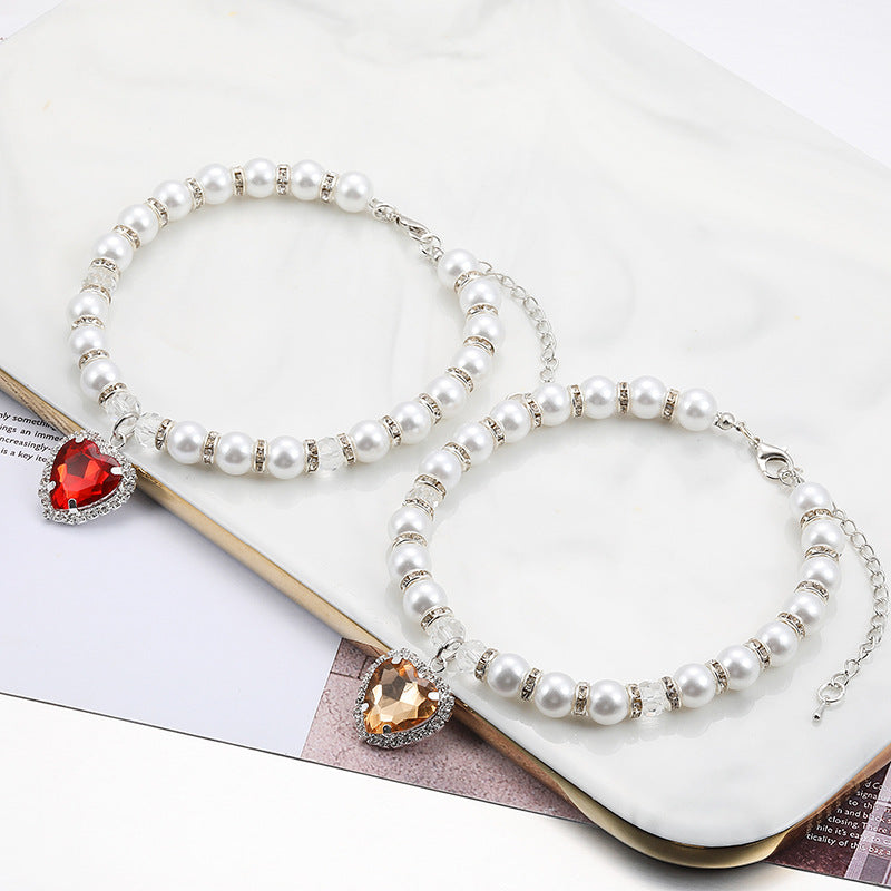 Chic Pearl Pet Collar