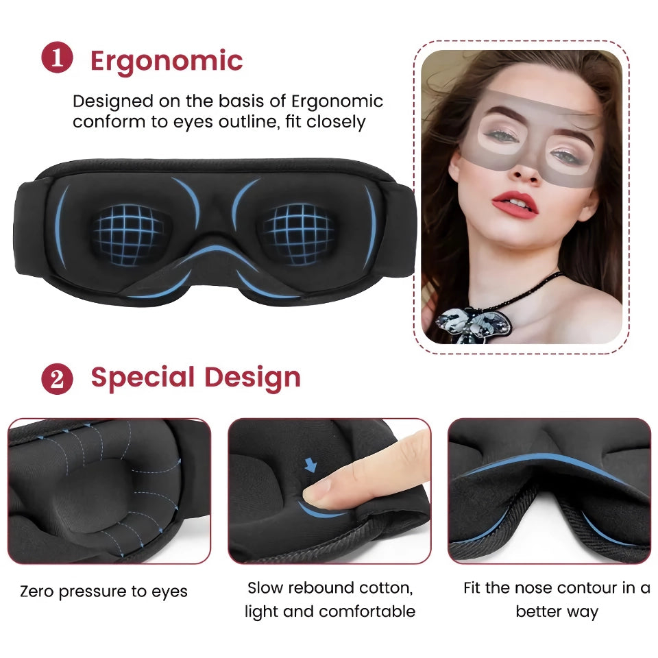 3D Memory Foam Sleep Mask