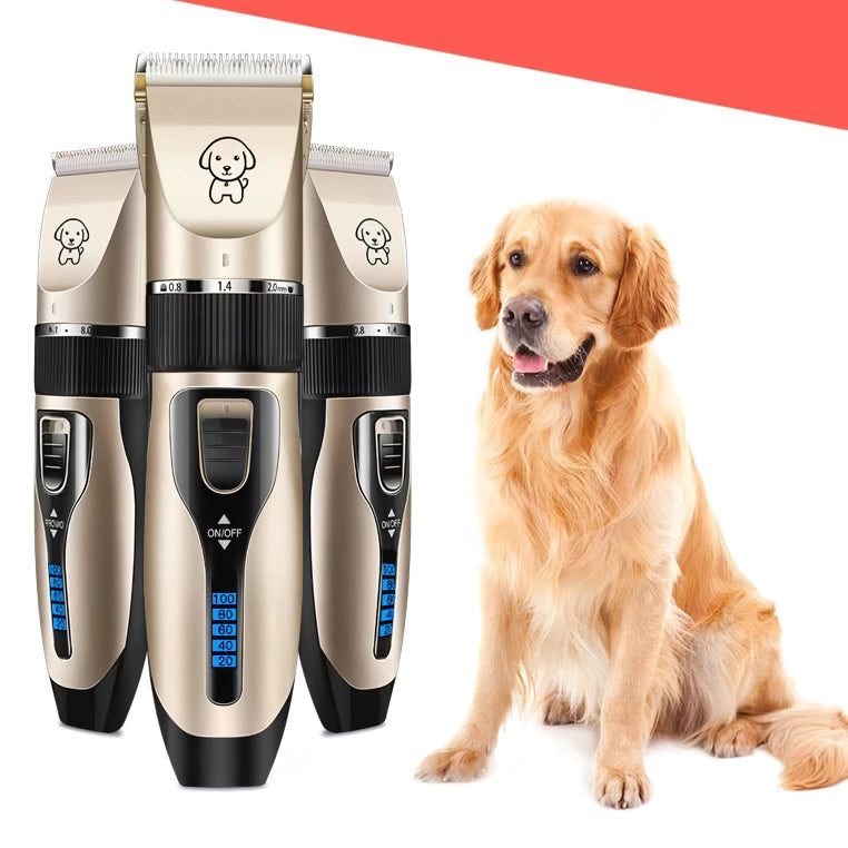 Pet Hair Trimmer and Grooming Kit