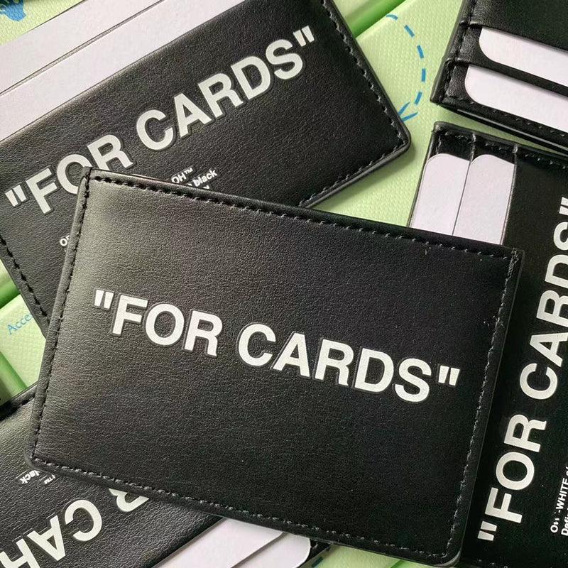 Double Quote Slogan Letter Top Layer Pickup Wallet - Trendha