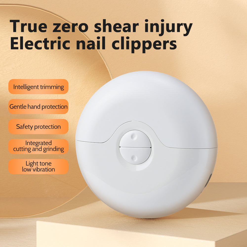 Electric 2-in-1 Nail Clipper and Polisher