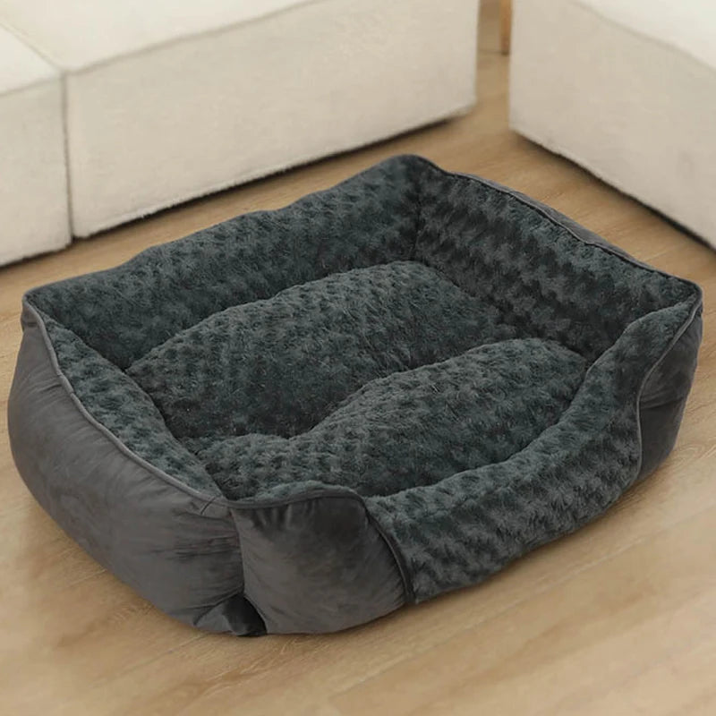 Winter Warm Dog Bed