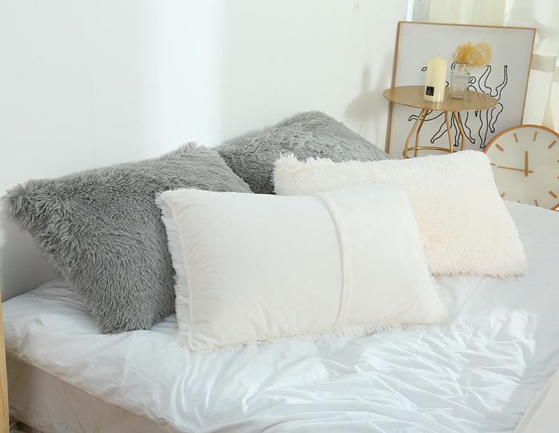 Luxurious Faux Fur Shaggy Pillowcases