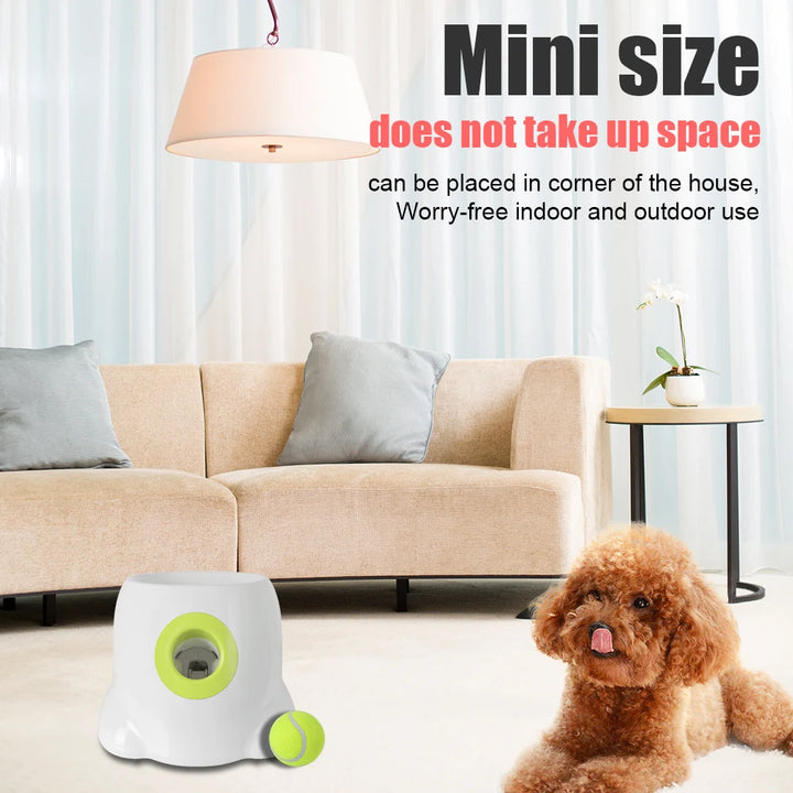 Interactive Dog Toy: Automatic Tennis Ball Launcher