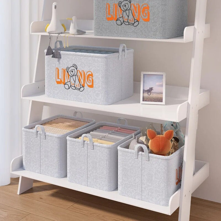 Foldable Clothes and Miscellaneous Storage Basket