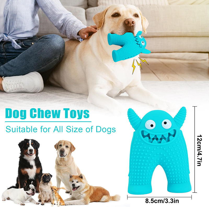 Durable Squeaky Dog Toy for Aggressive Chewers