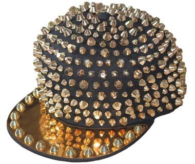 Punk Full Pointed Rivet Street Hip Hop Hat