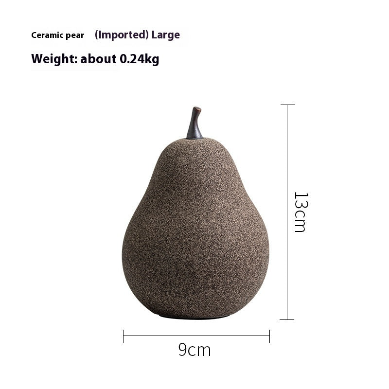 Ceramic Pear Decoration Creative Table Decoration