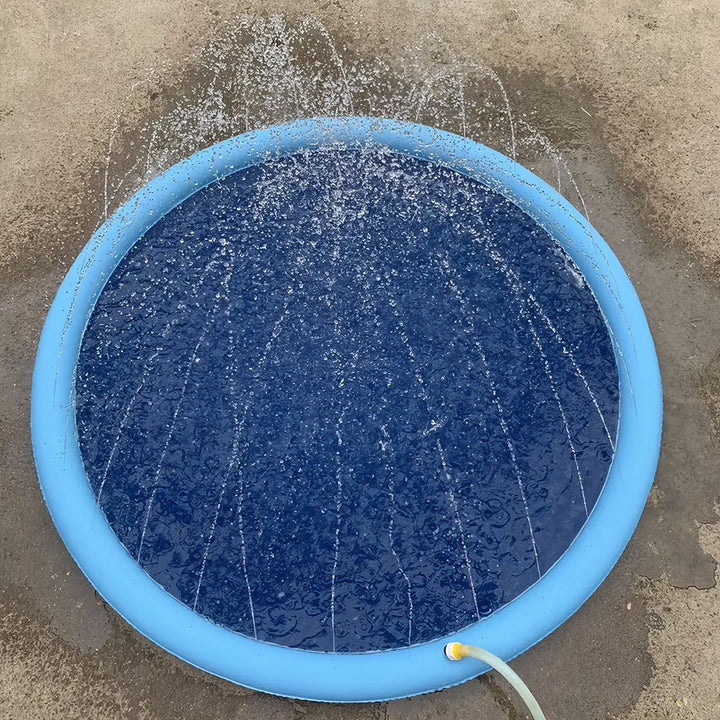 Interactive Dog Splash Pool & Sprinkler Mat