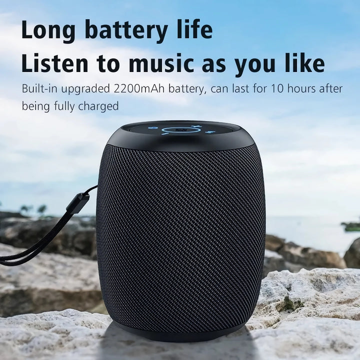 Portable Stereo Subwoofer Waterproof Bluetooth Speaker