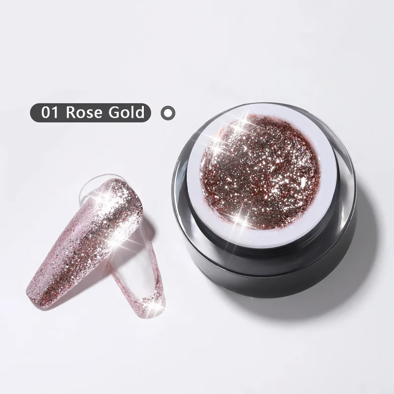 High Flash Glitter Gel Nail Polish Set