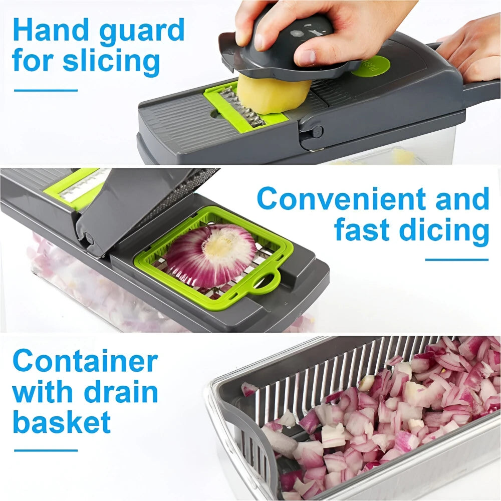 Multifunctional Vegetable Cutter and Slicer