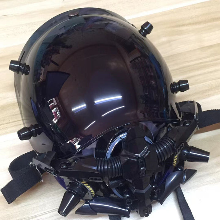 Mask Role Playing Luminescent Machine Science Fiction Mechanical Wind Helmet