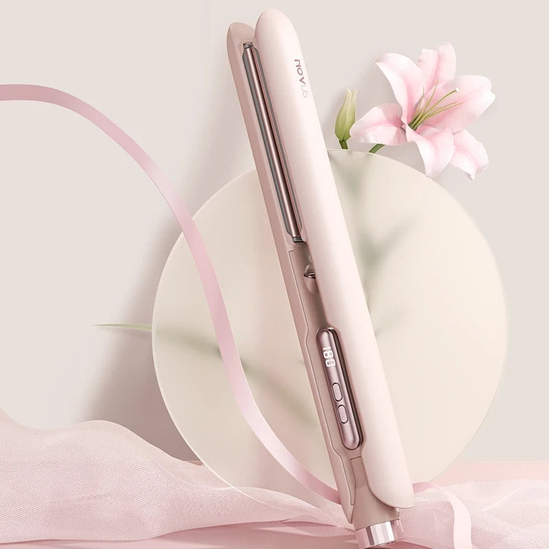 2-in-1 Hair Straightener and Curler with 3D Ceramic Plate