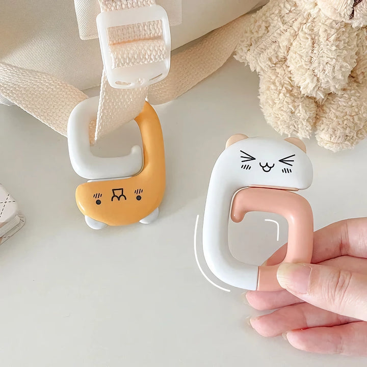 Portable Cartoon Bag Hanger Hook