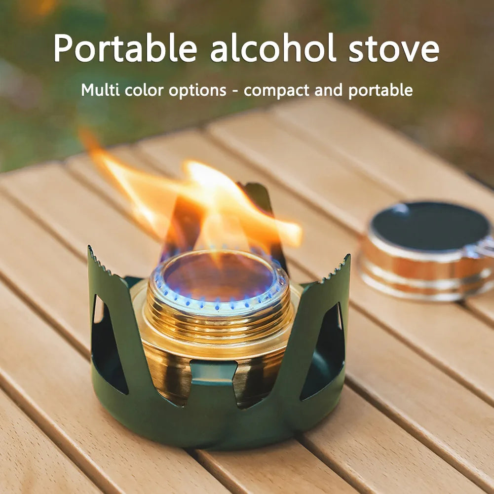 Portable Mini Alcohol Stove Burner