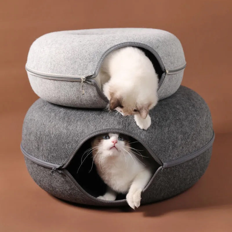 Warm Plush Cat and Dog Bed House