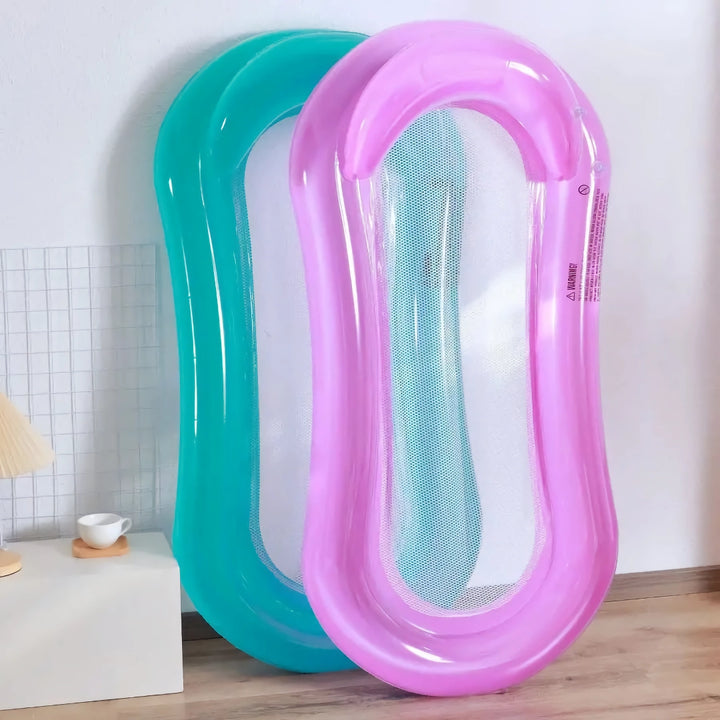 Inflatable Water Leisure Bed with Backrest