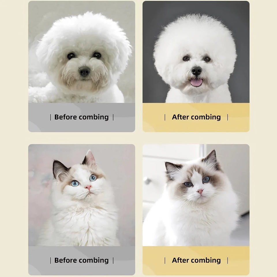 Ultimate Pet Hair Comb - Gentle Grooming for Cats and Dogs